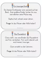 Vorschau - Spiele - Petzen oder Hilfe holen? - 30 Mini-Geschichten - Seite 2
