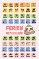 Vorschau - Bildkarten - Schilder für Mitgebsel Schöne Ferien - Deckblatt