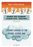 Vorschau - Merkblätter - Visions of the Future: Utopia and Dystopia - Topic Vocabulary | Language Support | Scaffolds - Deckblatt