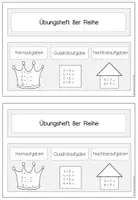 Vorschau - Arbeitsblätter - Übungsheft 8er Reihe (Trainingsheft Einmaleins) - Seite 2