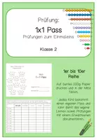 Vorschau - Arbeitsblätter - 1x1 Pass (Einmaleins Übung) - Deckblatt