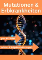 Vorschau - Arbeitsblätter - Mutationen & Erbkrankheiten - Deckblatt
