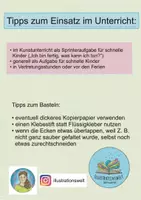 Vorschau - Mal- und Bastelvorlagen - Sommer Lesezeichen Ecke Erdbeere - Seite 2
