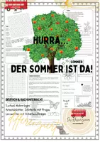 Vorschau - Arbeitsblätter - Der Sommer— SACHUNTERRICHT Deutsch - Deckblatt
