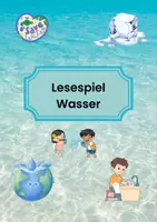 Vorschau - Stundenentwürfe - Ich habe – wer hat? Wasser (45 Karten) | Lesespiel Sachunterricht Grundschule - Deckblatt