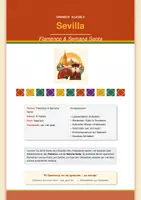 Vorschau - Arbeitsblätter - Sevilla - Flamenco & Semana Santa - Deckblatt