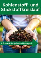Vorschau - Arbeitsblätter - Stoffkreisläufe – Kohlenstoff- und Stickstoffkreislauf - Deckblatt