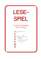 Vorschau - Spiele - Materialpaket Lesespiele Chalkys - Seite 1