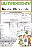 Vorschau - Arbeitsblätter - Materialpaket : Fabeln – Lernen aus Geschichten Leseverständnis für Klasse 4/6 - Seite 1