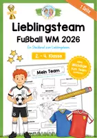 Vorschau - Arbeitsblätter - Fußball WM 2026: Steckbrief Lieblingsmannschaft - Deckblatt
