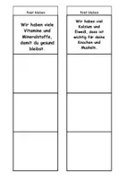 Vorschau - Arbeitsblätter - Ernährungslapbook - Klasse 3 verschiedene Experimente - Seite 3
