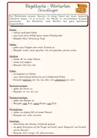 Vorschau - Arbeitsblätter - Wortarten - Klasse 5-6 - Nomen, Verb, Adjektiv, Pronomen, Präposition, Adverb - Regelkarte, Wortkarten, Arbeitsblätter - Seite 3