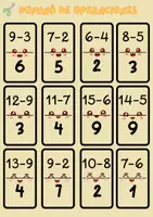 Vista previa - Juegos / Gamificación - Dominó de restas | Juego para practicar restas en español - página 2