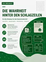 Vorschau - Stundenentwürfe - Die Wahrheit hinter den Schlagzeilen - Breakout: Medien & Journalismus – Escape Room Deutsch (Klasse 9/10) - Deckblatt