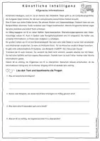 Vorschau - Arbeitsblätter - Lesetexte Künstliche Intelligenz - zweifach differenziert - Seite 2