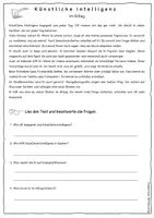 Vorschau - Arbeitsblätter - Lesetexte Künstliche Intelligenz - zweifach differenziert - Seite 3