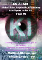 Vorschau - Arbeitsblätter - Künstliche Intelligenz EU-AI-ACT Teil 4 Multiple‑Choice‑ und Single‑Choice‑Test / Jg. 8-11 / Weiterbildung - Deckblatt
