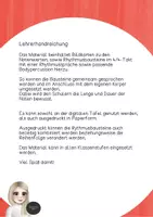 Vorschau - Präsentationen/Tafelbilder - Notenwerte, Rhythmussprache und Bodypercussion - Seite 1