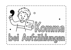 Vorschau - Stundenentwürfe - Komma bei Aufzählungen. Mini Lerntheke - Seite 2