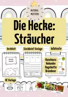 Vorschau - Arbeitsblätter - Die Hecke - Sträucher - Steckbriefe - Deckblatt