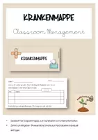 Vorschau - Lehrpläne/Lehrermaterial - Materialmappe für kranke Kinder - Deckblatt