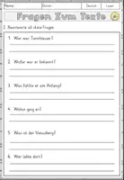 Vorschau - Arbeitsblätter - Sagen - Der Tannhäuser, Lesen und Verstehen Arbeitsblätter mit Lesetext, Fragen - Seite 3