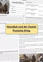 Vorschau - Arbeitsblätter - Hannibal und der Zweite Punische Krieg - Unterrichtsmaterial - Deckblatt