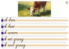 Voorbeeld - Motoriek - creatief schrijven - Pagina 2