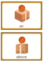 Vorschau - Poster - Flashcards/Bildkarten Präpositionen/prepositions - Seite 3