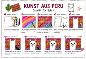 Vorschau - Mal- und Bastelvorlagen - ALPAKA Kunstprojekt / Kunst aus Peru - Seite 2