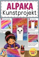 Vorschau - Mal- und Bastelvorlagen - ALPAKA Kunstprojekt / Kunst aus Peru - Deckblatt
