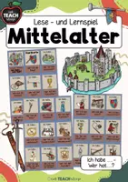 Vorschau - Spiele - Mittelalter, Ritter und Burgen - Ich habe...wer hat...?-Lernspiel - Deckblatt