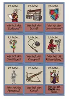 Vorschau - Spiele - Mittelalter, Ritter und Burgen - Ich habe...wer hat...?-Lernspiel - Seite 3