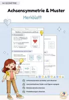 Vorschau - Stundenentwürfe - Symmetrie & Muster fortsetzen - komplette Unterrichtsreihe + Lernzielkontrolle - Seite 1