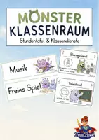 Vorschau - Präsentationen/Tafelbilder - Klassenraumorganisation Stundenübersicht Klassendienste - Deckblatt