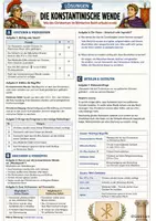 Vorschau - Arbeitsblätter - Text- und Arbeitsblatt: Konstantinischen Wende - Seite 1