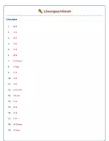 Vorschau - Arbeitsblätter - Proportionalität Schnelltest Kopfrechnen Klasse 6-7 Differenziert - Seite 2