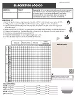 Vista previa - Hojas de trabajo - Desafío de Lógica Financiera: Especial Día de la Madre (Matemáticas para la Vida Real) - página 2