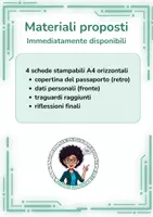 anteprima - Materiale di supporto/inclusione - Attività fine anno: Passaporto per anno successivo - Pagina 1