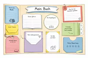 Vorschau - Unterrichtsreihen - Buchpräsentation - Deckblatt