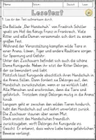 Vorschau - Arbeitsblätter - Materialpaket : Sagen – Zauber, Mut und Legenden Leseverständnis mit Arbeitsblättern - Seite 3