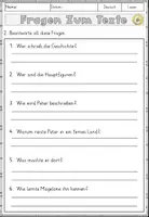 Vorschau - Arbeitsblätter - Ballade:Die schöne Magelone — Ludwig Tieck, Lesen und verstehen Grundschule Klasse 4/6 - Arbeitsblätter - Seite 3