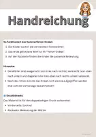 Vorschau - Spiele - Materialpaket Sommerferien Orakel für Kinder und das Kollegium - Seite 3