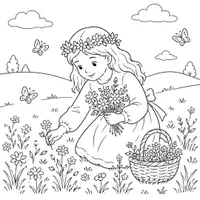 Vorschau - Mal- und Bastelvorlagen - Schweden Ausmalbilder (50 Malvorlagen) inkl. Stundenentwurf (PDF) - Seite 1