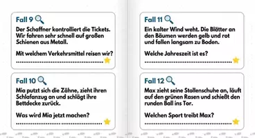 Aperçu - Apprentissages en autonomie - Die kleinen Detektive – 44 Lese- & Logikrätsel für Kinder - Page 3
