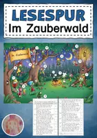 Vorschau - Arbeitsblätter - Lesespurgeschichte Zauberwald - Deckblatt