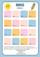 Vorschau - Spiele - Bingo Vacaciones 🏖️☀️ - Deckblatt
