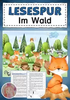 Vorschau - Arbeitsblätter - Wald Lesespurgeschichte - Deckblatt