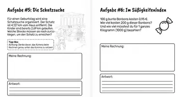 Aperçu - Préparation de séance / Séance complète - Heft Brüche Dezimalzahlen, Prozentsätze Aufgaben & Lösungen - Page 3