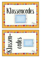 Vorschau - Anderer Materialtyp - Klassencodes I Schild - Seite 3